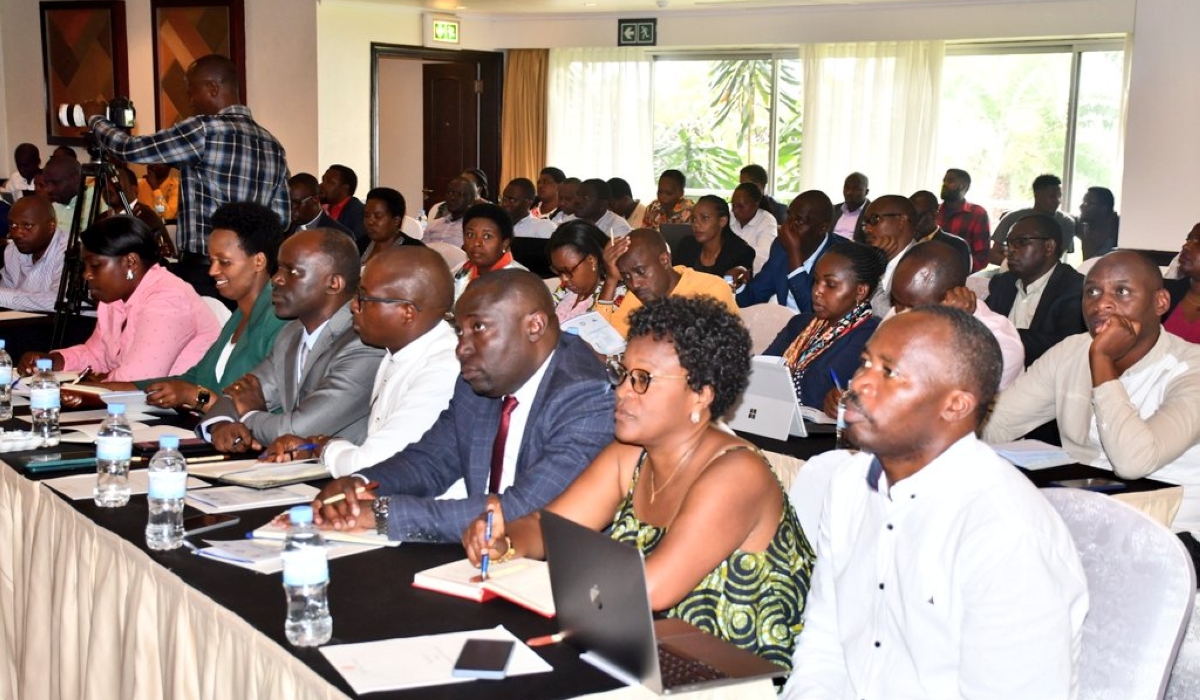 Local officials in Western Province met on January 29 to discuss the high fertility rate and potential solutions. Photos by Germain Nsanzimana