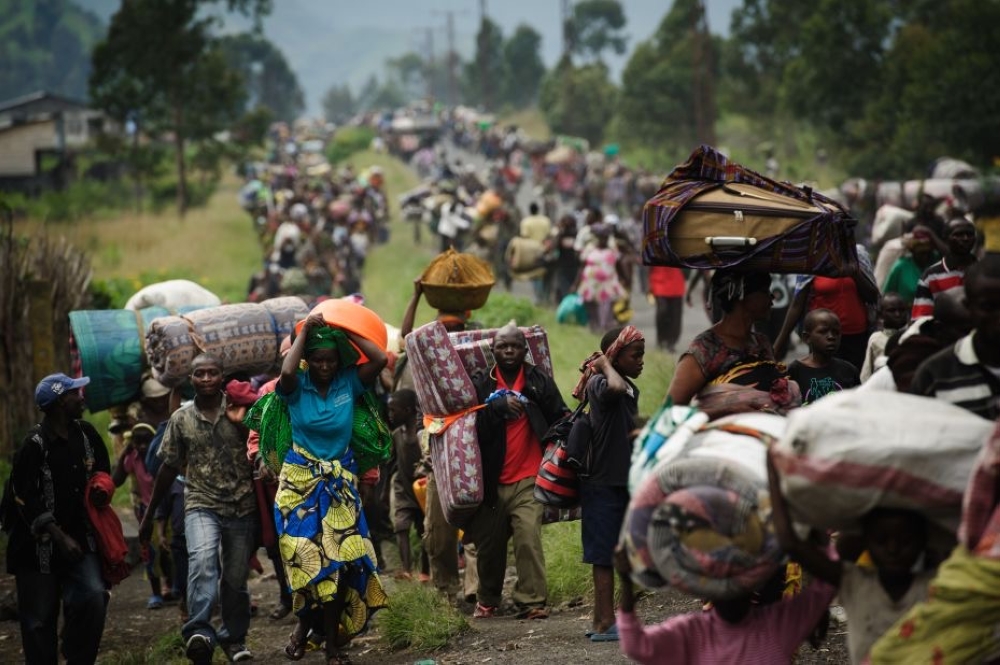 Thousands are fleeing the escalating crisis in DR Congo.