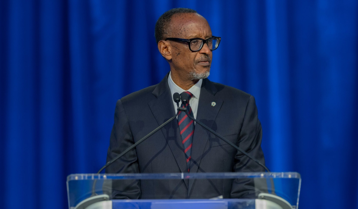 President Paul Kagame delivers remarks at the US National Prayer Breakfast in Washington, D.C, on Thursday, February 1. The event   was attended by close to 3,500 guests including US Cabinet members, US Congress members, diplomatic corps in Washington, UN diplomats, and US and foreign business leaders. All photos by Village Urugwiro