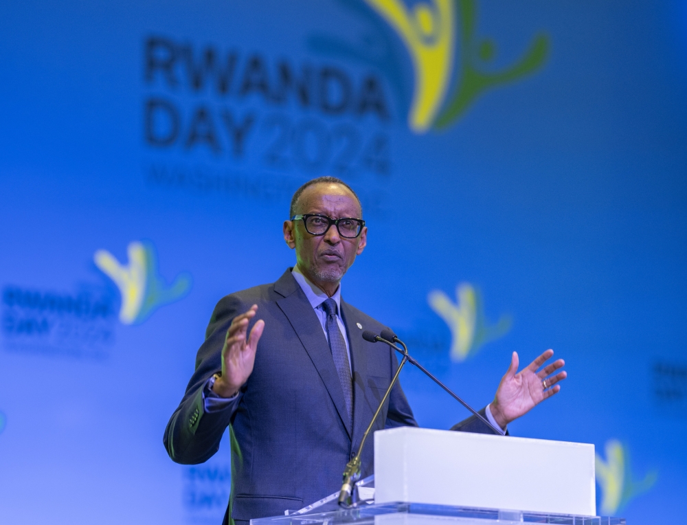 While speaking during Rwanda Day in Washington D.C on Saturday, February 3, President Paul Kagame urged the Rwandan Diaspora to stay connected with the country and make choices that take Rwanda to the place it deserves to be. Photos by Village Urugwiro