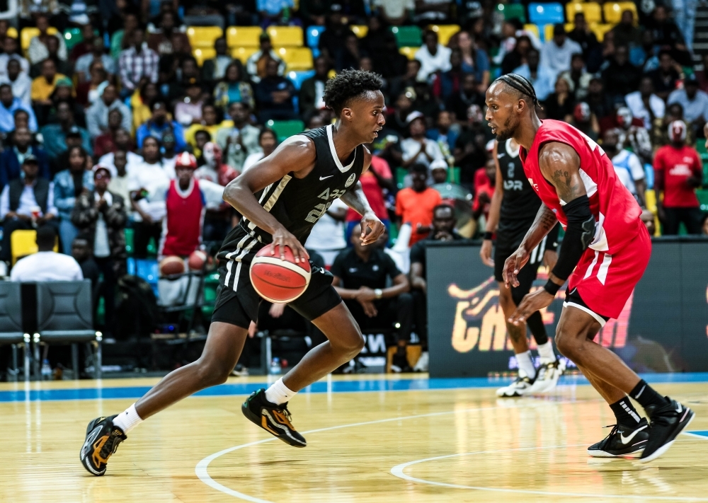 APR point guard Ntore Habimana and former REG star Adonis Filer are now teammates at the army side who are rated as favorites to retain the championship of the 2024 season which tips off on February 9-Dan Gatsinzi