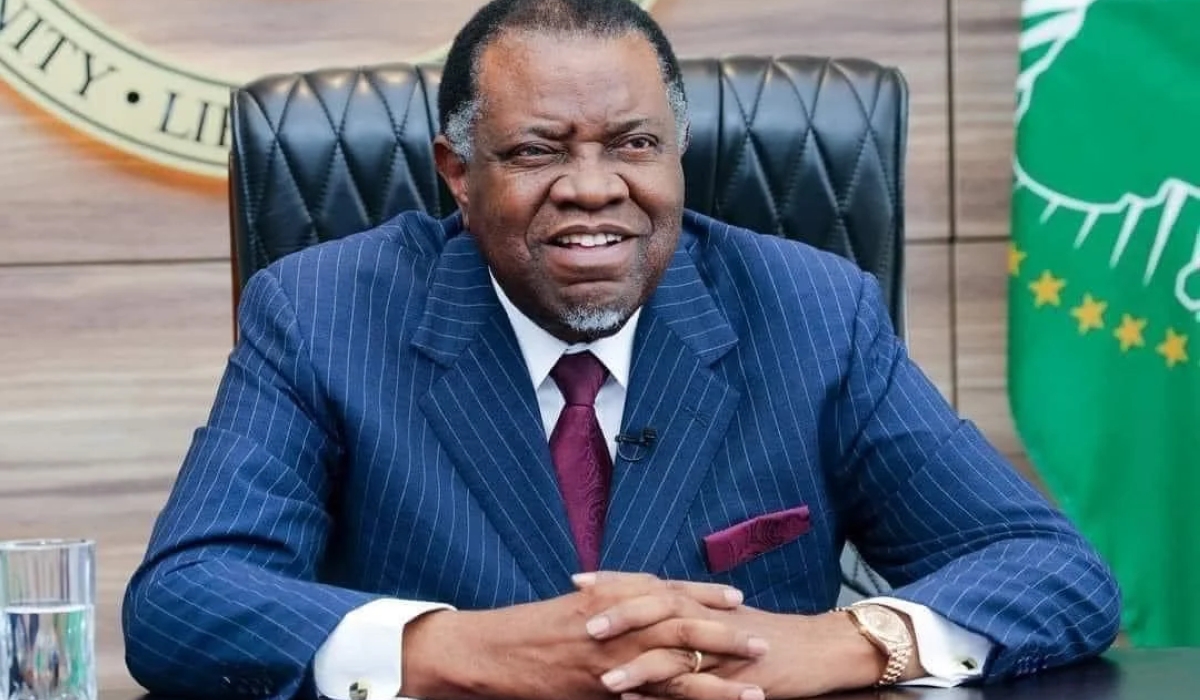 Namibia&#039;s President Hage Geingob, 82, died in hospital early on Sunday. Internet