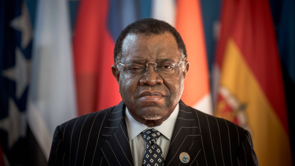 President Hage Geingob.