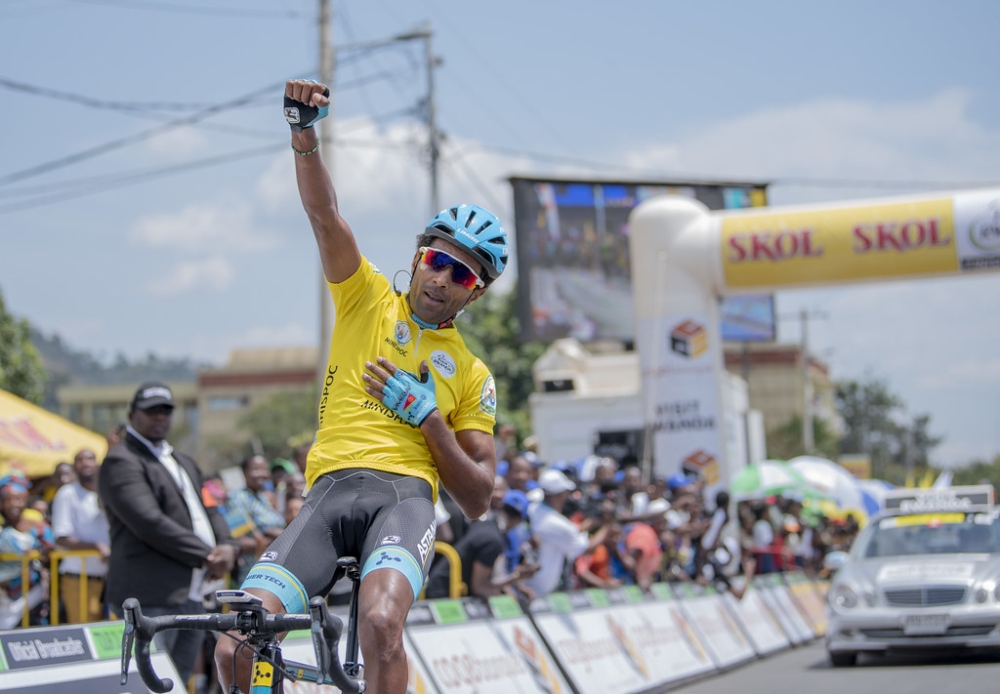 Former Tour du Rwanda winner Merhawi Kudus will compete at the 2024 race event scheduled for February 18-25. File