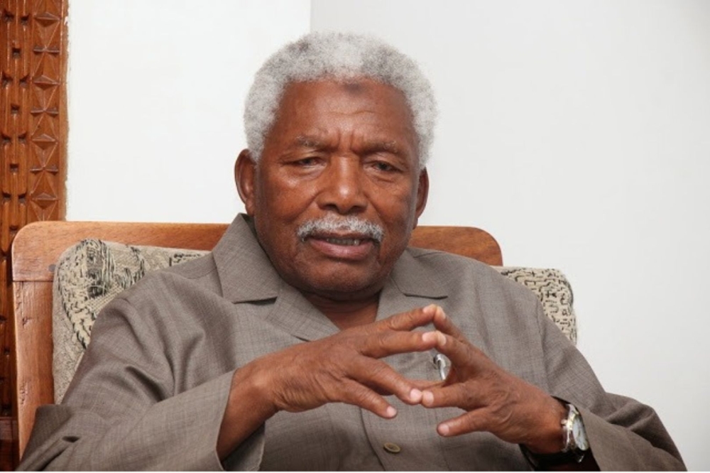 Former Tanzanian President Ali Hassan Mwinyi.