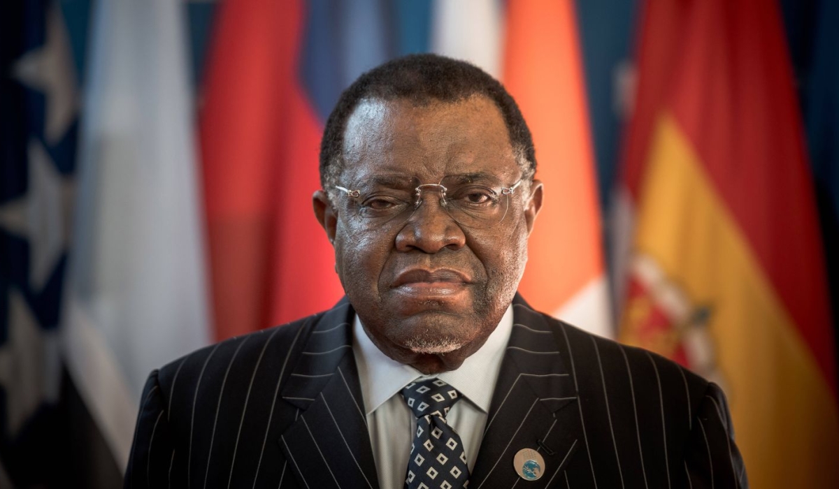 President Hage Geingob.