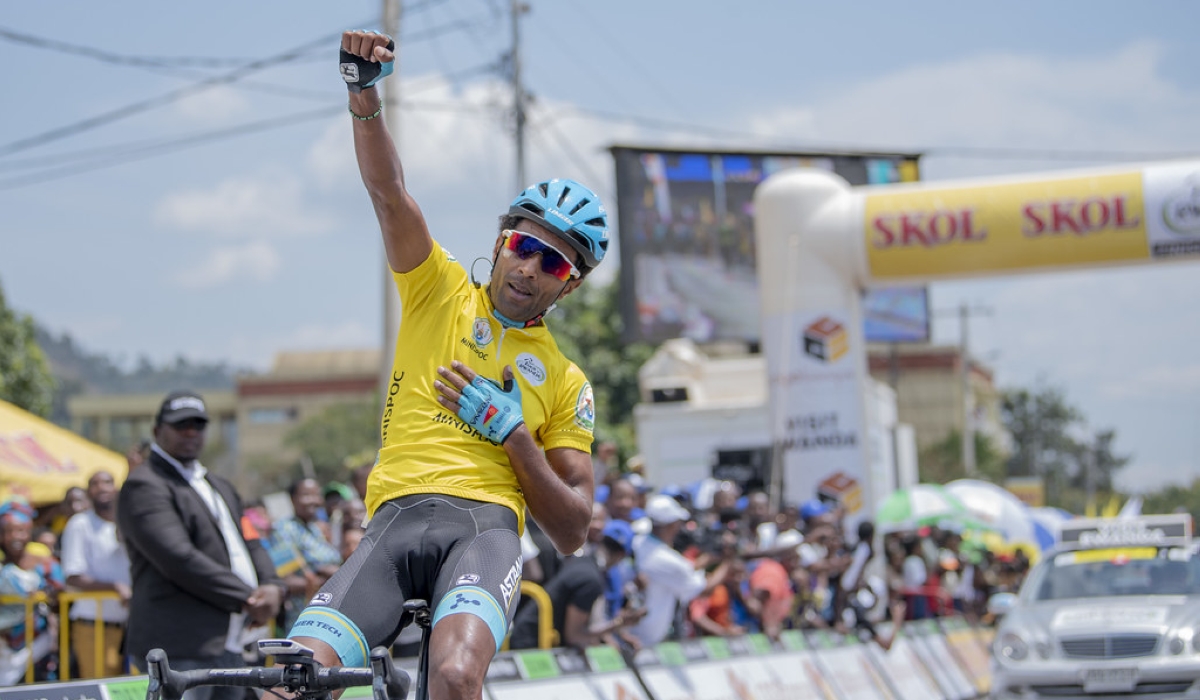 Former Tour du Rwanda winner Merhawi Kudus will compete at the 2024 race event scheduled for February 18-25. File
