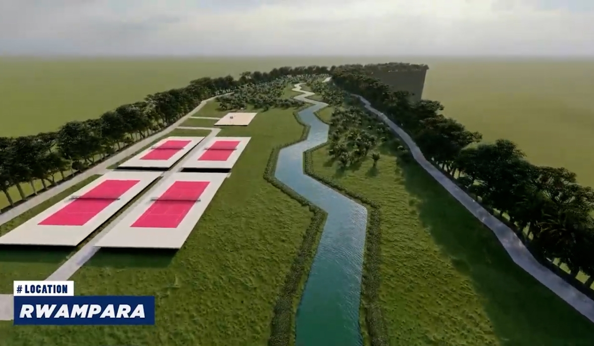 An artist&#039;s impression of Rwampara wetland that is expected to be rehabilitate. Courtesy