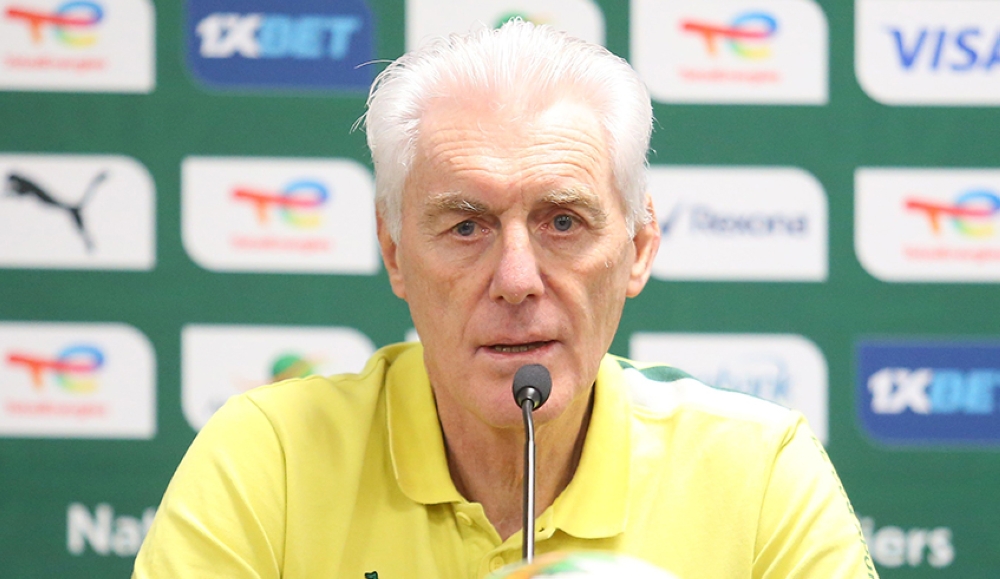 South Africa head coach Hugo Broos believes his side can upset Nigeria when the two side face off in the AFCON semifinal on Wednesday, February 7-courtesy