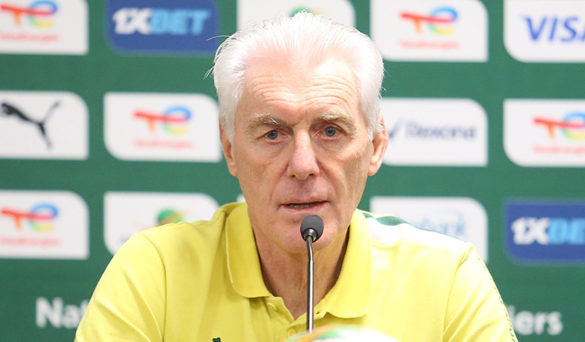 South Africa head coach Hugo Broos believes his side can upset Nigeria when the two side face off in the AFCON semifinal on Wednesday, February 7-courtesy