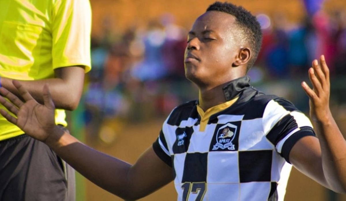 Striker Innocent Nshuti in January signed a two-year contract with the American club after nearly a decade at APR FC.
