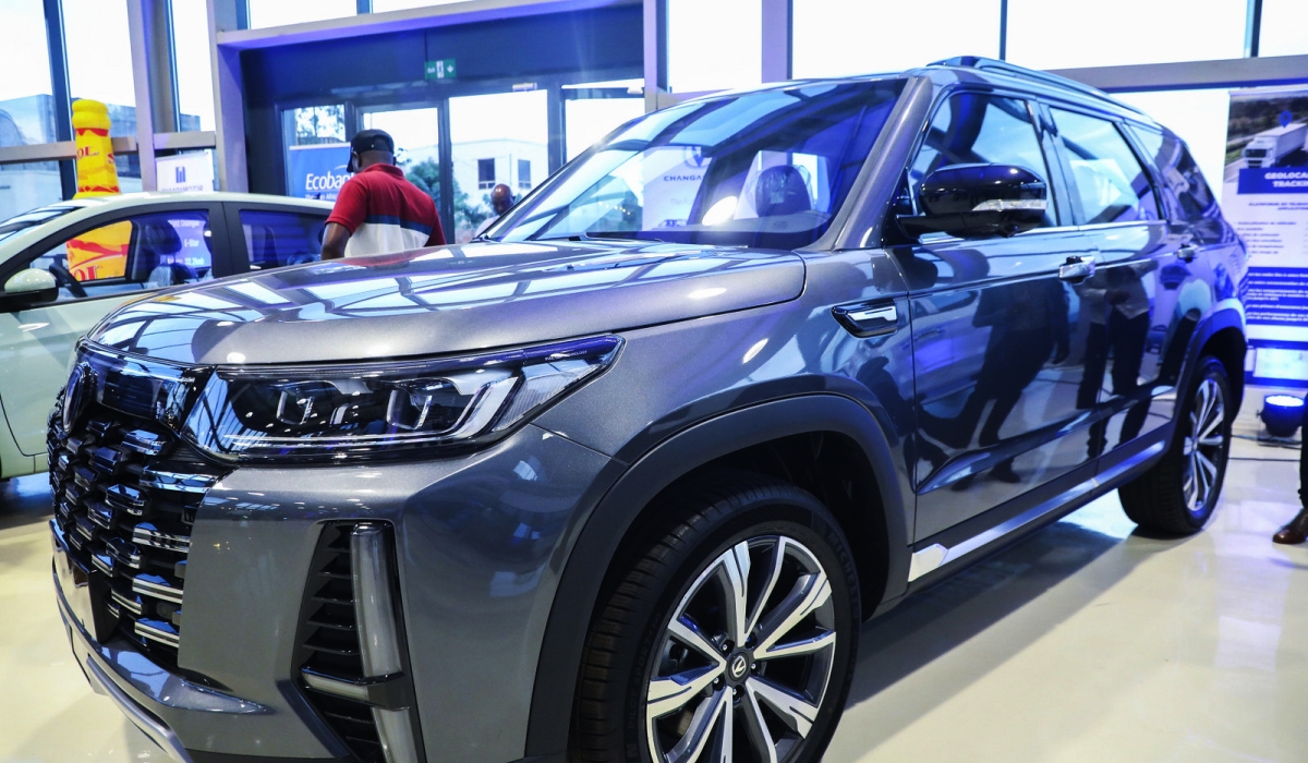 The Changan SUV CS95, a 7-seater SUV is among the first models launched by RwandaMotor on Friday, February 9.All photos by Craish Bahizi