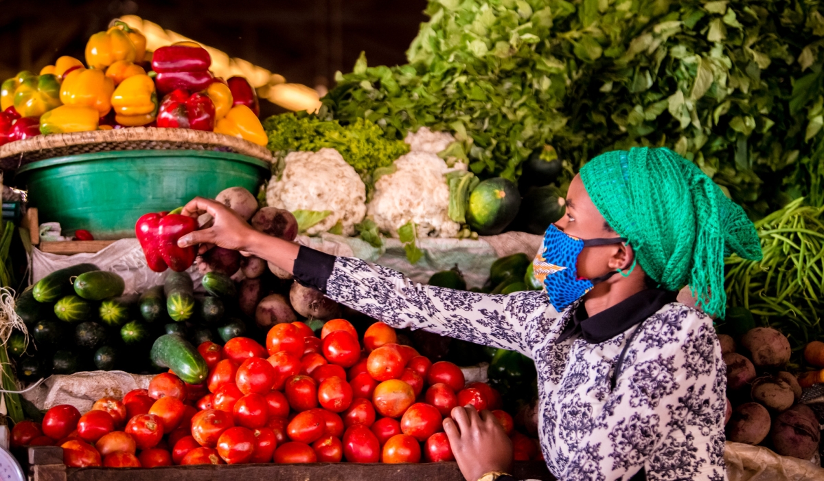 Consumer prices on Rwandan market only increased by 5 percent year-on-year in January 2024. Courtesy