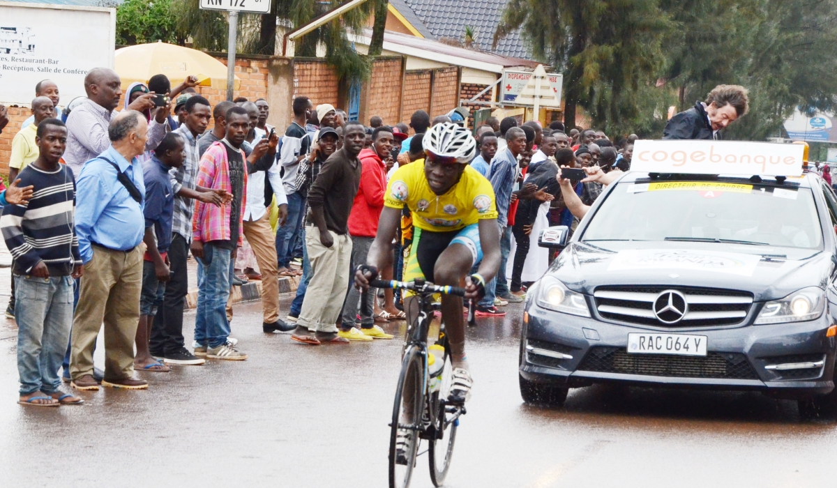 Tour du Rwanda 2015 champion Jean Bosco Nsengimana rides in a breakaway on November 21, 2015.   Nsengimana has been left out of Java Inovotec final roster for the 2024 Tour du Rwanda. Sam Ngendahimana