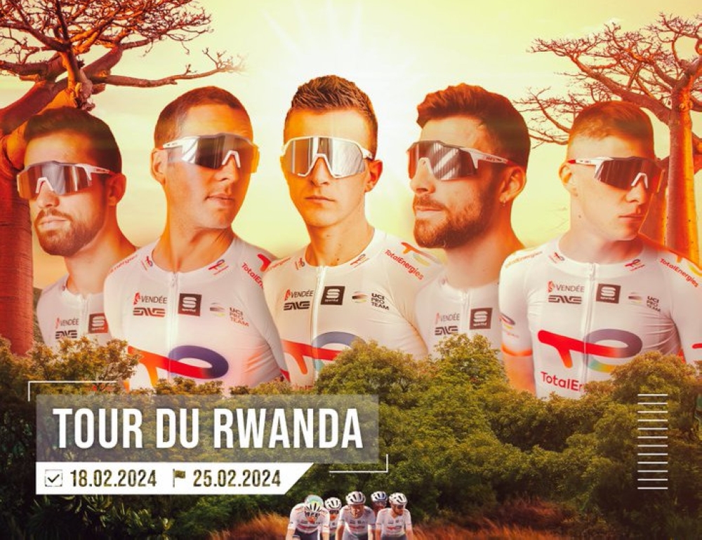 Team TotalEnergies were the first team to arrive in Rwanda ahead of Tour du Rwanda 2024. The team is currently camping at Africa Rising Cycling Centre in Musanze-Courtesy