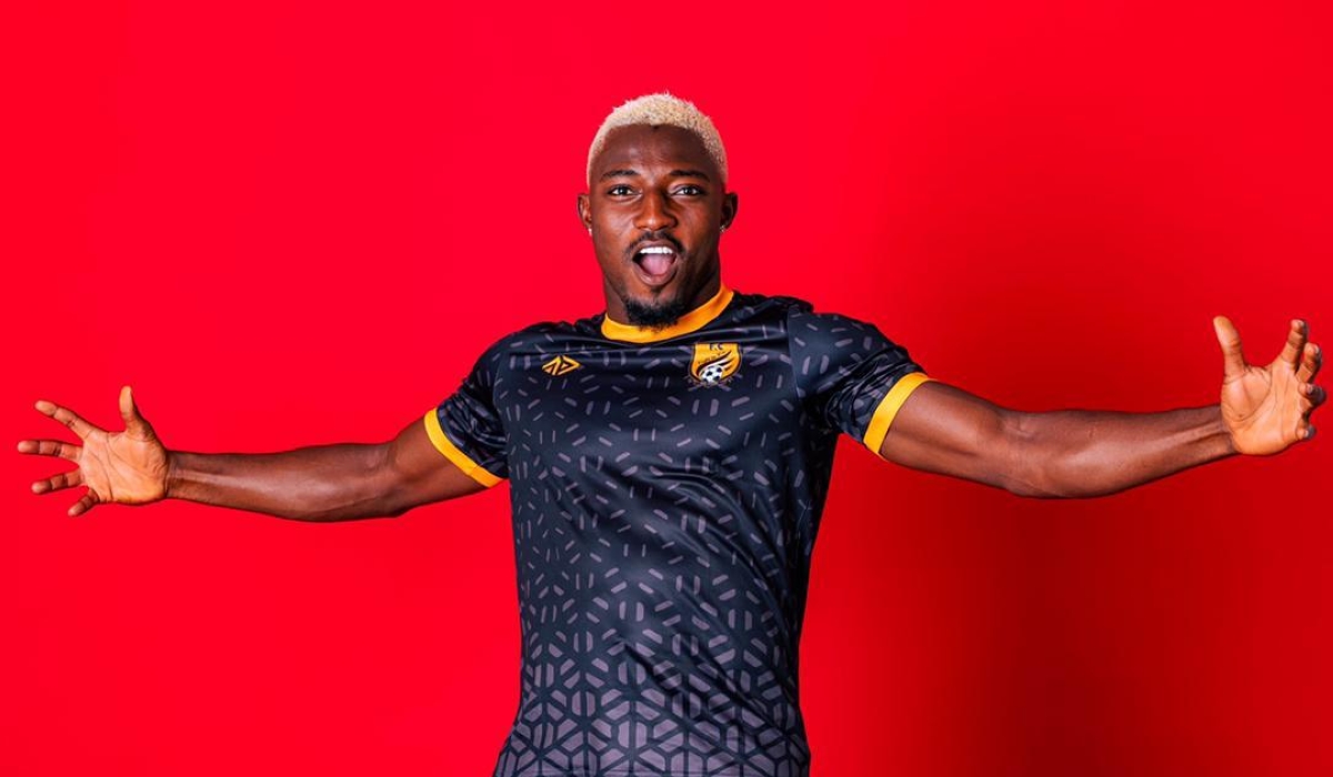 Nigerian striker Elijah Ani, the man leading Bugesera FC’s attack in the Primus National League