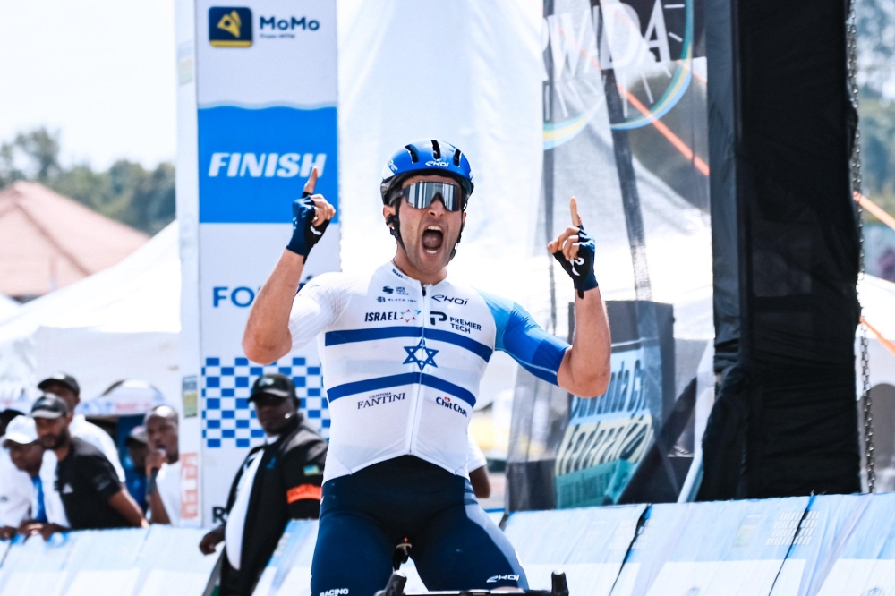 Itamar Einhorn of Israel Premier Tech wins Stage 2 from Muhanga to Kibeho-courtesy