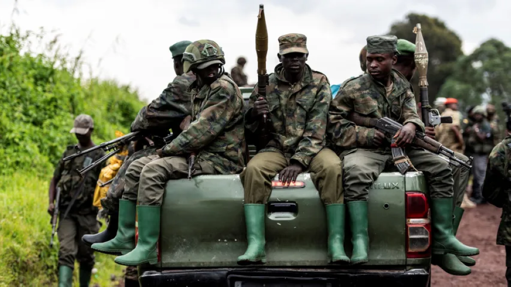 M23 rebels withdrew from their positions in the town of Kibumba, Democratic Republic of Congo on December 23, 2022. Since early February, the rebels have advanced toward Goma, the capital of eastern DR Congo’s North Kivu Province, Photo Courtesy