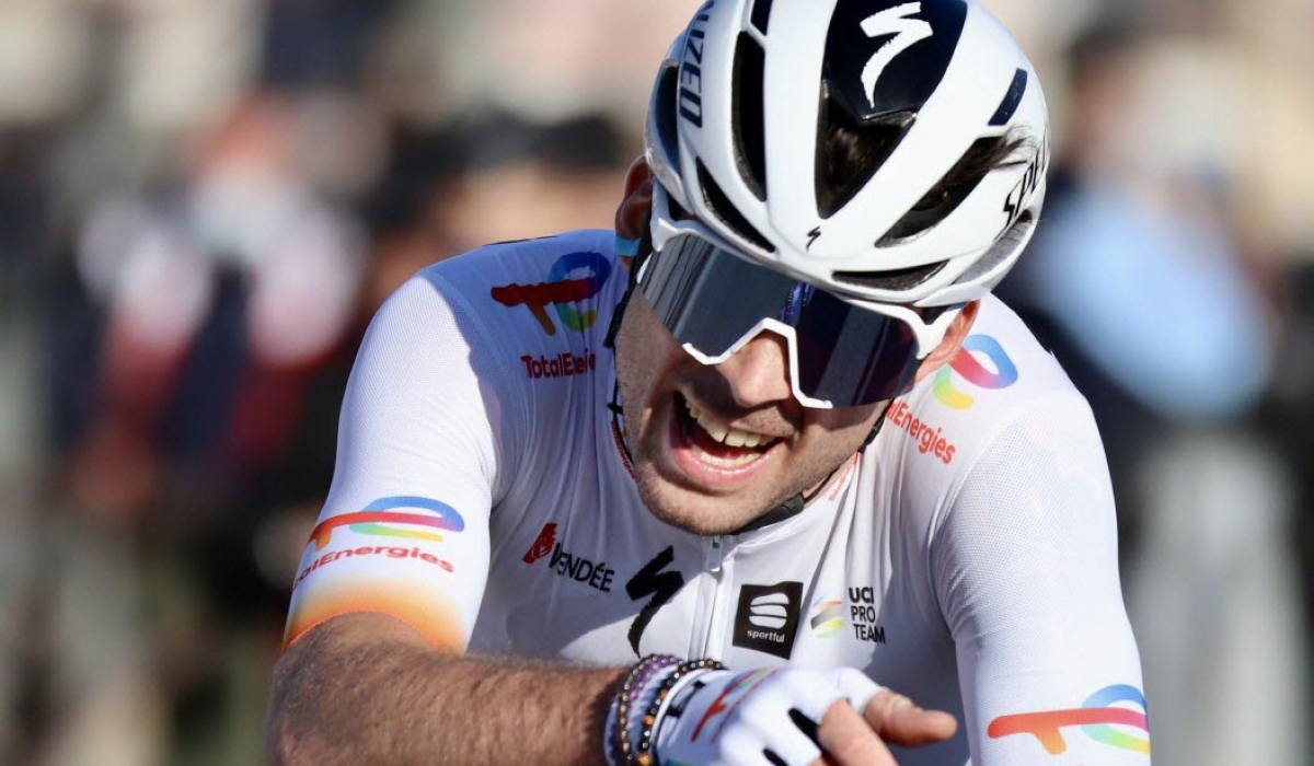 TotalEnergies star Pierre Latour claimed Stage 5, which was an Individual Time Trial, in Musanze on Thursday-Courtesy
