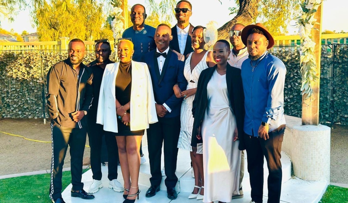 The wedding was attended by some prominent Rwandan celebrities residing in the US. Courtesy