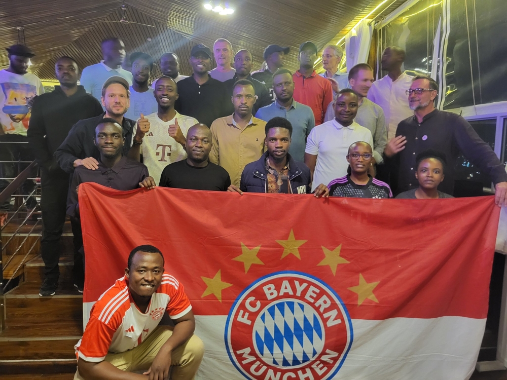 Bayern Munich fan club on Saturday, February 24, launced in Rwanda-courtesy