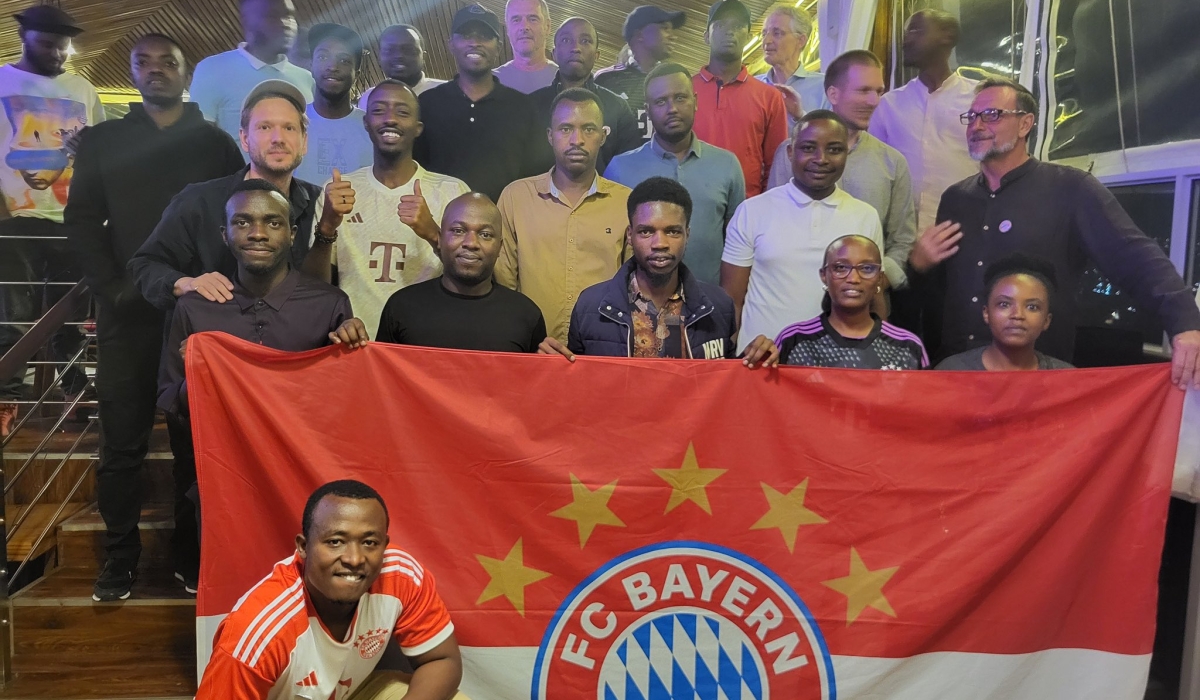 Bayern Munich fan club on Saturday, February 24, launced in Rwanda-courtesy