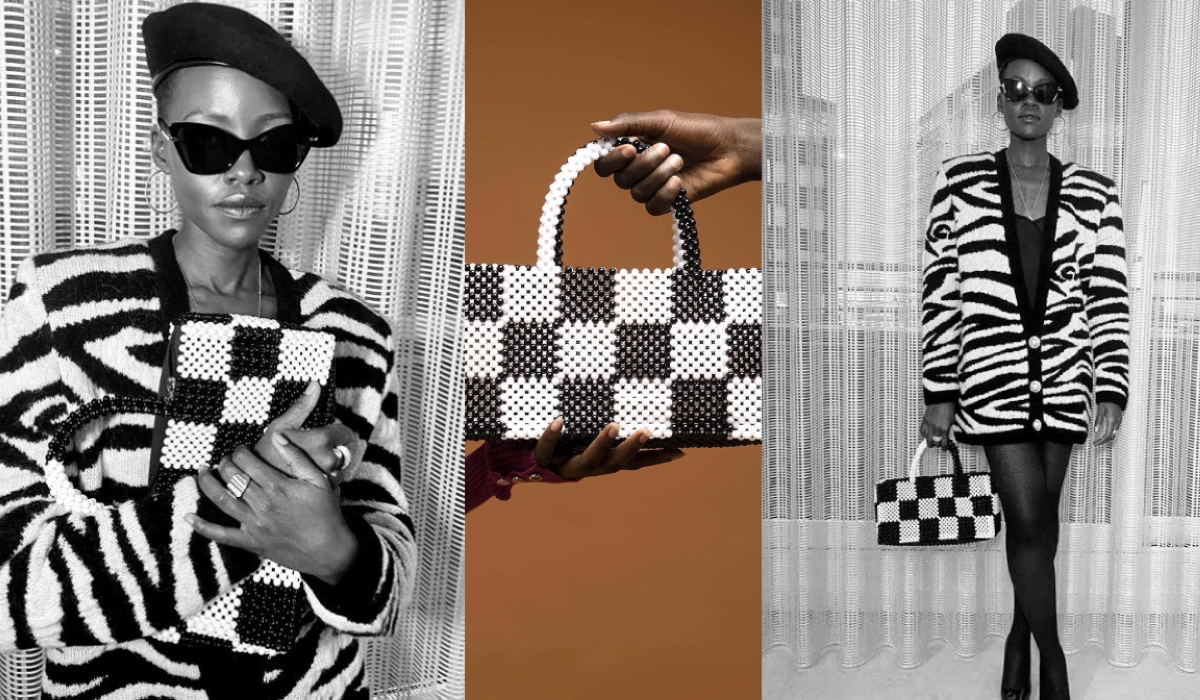 Lupita Nyong&#039;o with a stylish handbag from Amike Studio during the Berlin International Film Festival. Courtesy