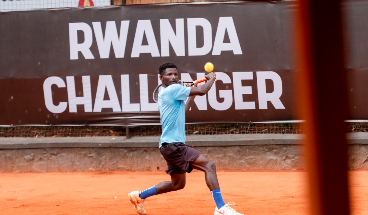 Rwanda&#039;s Ernest Habiyambere was proud of his performance despite losing to Israel&#039;s Daniel Cukierman in the first round of Rwanda Challenger 50 Tour on Monday, February 26-Courtesy