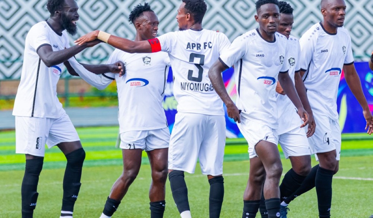 APR FC&#039;s 2-0 victory over Mukura VS on at Huye Stadium on Sunday, February 25, means the title is just theirs to lose-Photo by IGIHE
