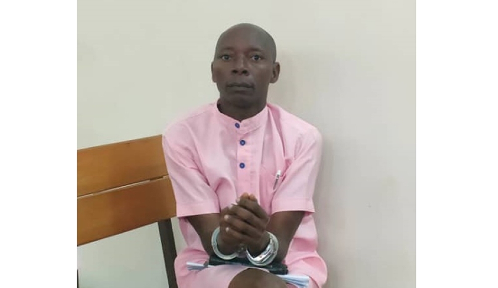 Joseph Harerimana, popularly known as Apostle Yongwe is a Kigali preacher accused of defrauding people by taking money from his congregation in exchange for miracles. The prosecution on Tuesday, requested the Gasabo Primary Court to sentence him to a three-year jail sentence and a fine of Rwf 5 million. Photo/Igihe 