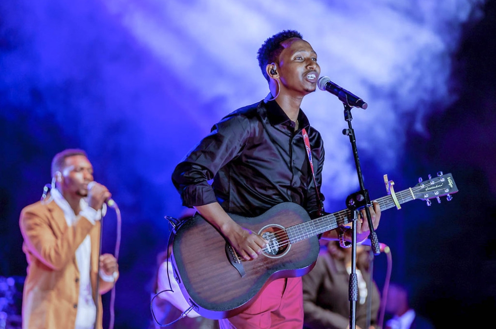 Rwandan gospel singer Israel Mbonyi is scheduled to perform in Brussels in June. Photo by DAN GATSINZI