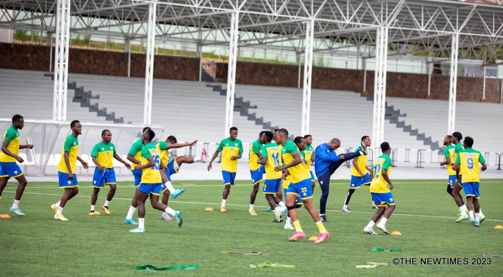 Rwanda will play two friendly matches against Madagascar and Guinea as part of preparations for the 2026 World Cup qualifiers in June- Photo by Olivier Mugwiza. 