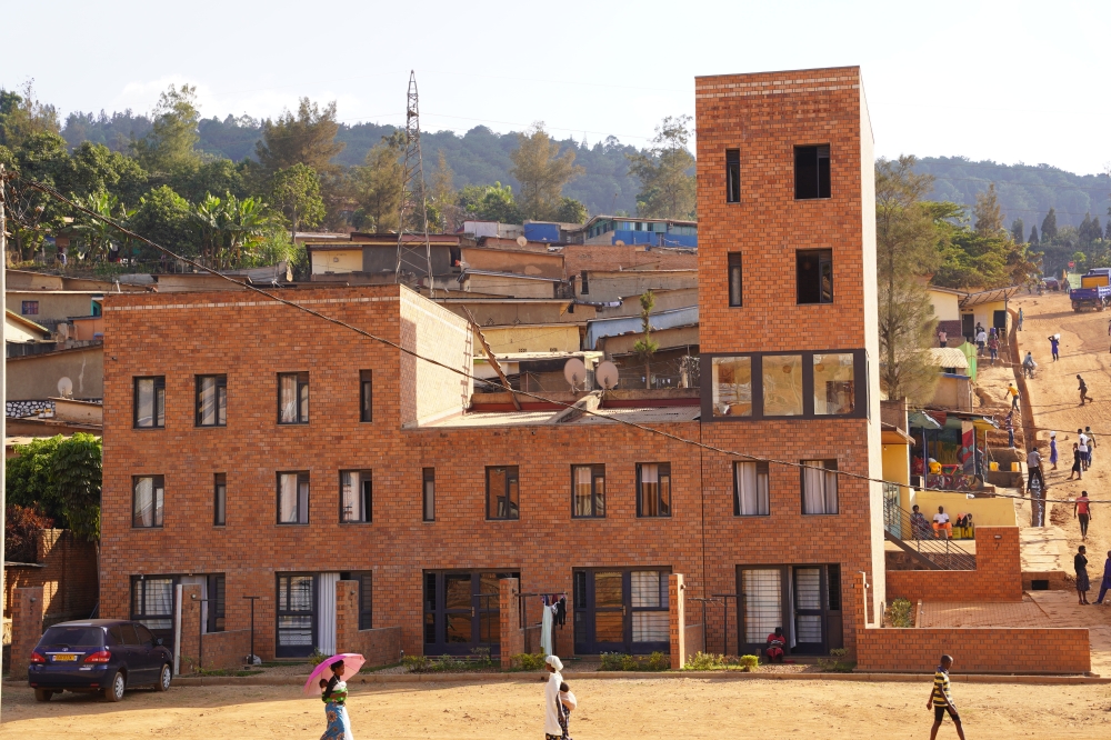 New appartments to accommodate residents of Gitega Sector who live near Mpazi drainage that is identified as a high risk zone in Kigali. All photos by Craish Bahizi