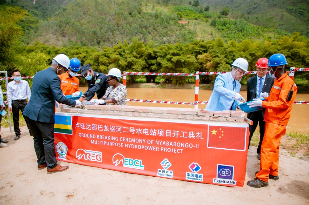 China has promoted the construction of Nyabarongo River Hydropower Station. Courtesy