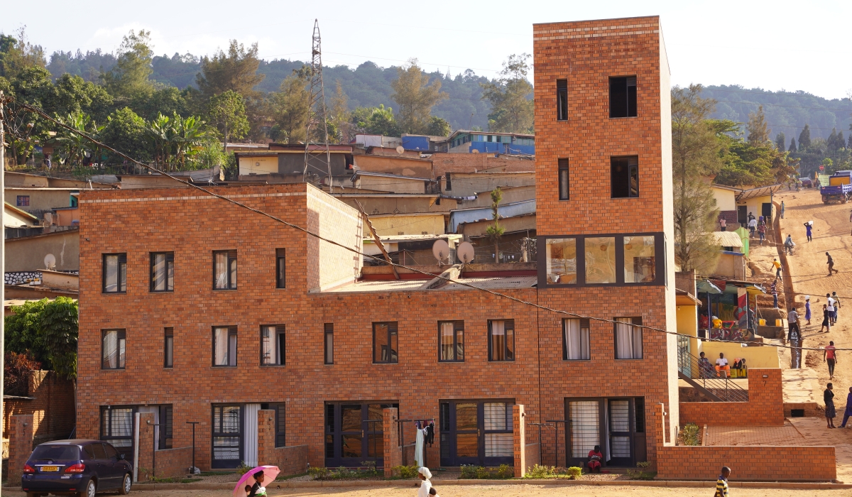 New appartments to accommodate residents of Gitega Sector who live near Mpazi drainage that is identified as a high risk zone in Kigali. All photos by Craish Bahizi