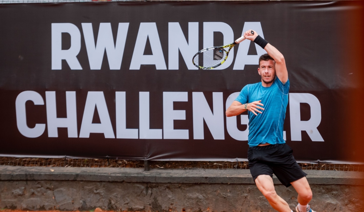 Frenchman Corentin Denolly says enjoys playing Rwanda is hoping to use the local support when he faces Dutchman Max Houkes in the last eight on Thursday, February 29.COURTESY