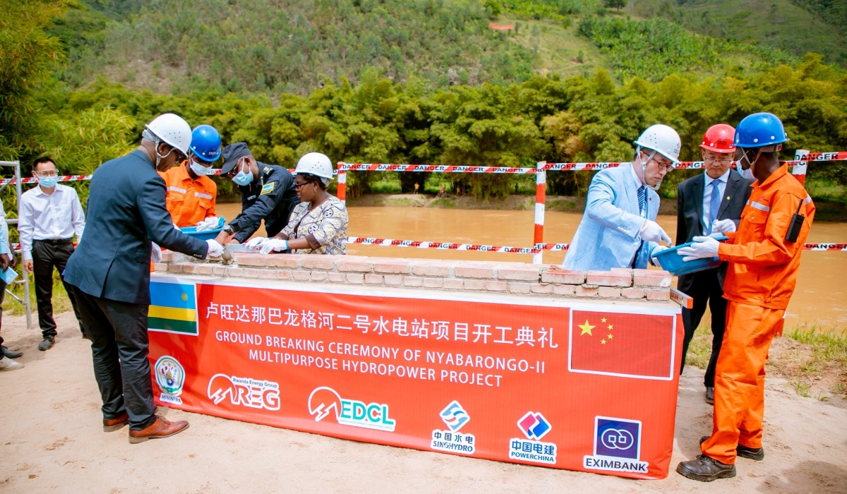 China has promoted the construction of Nyabarongo River Hydropower Station. Courtesy