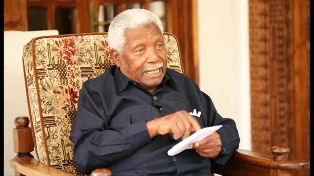Former Tanzanian President Ali Hassan Mwinyi.