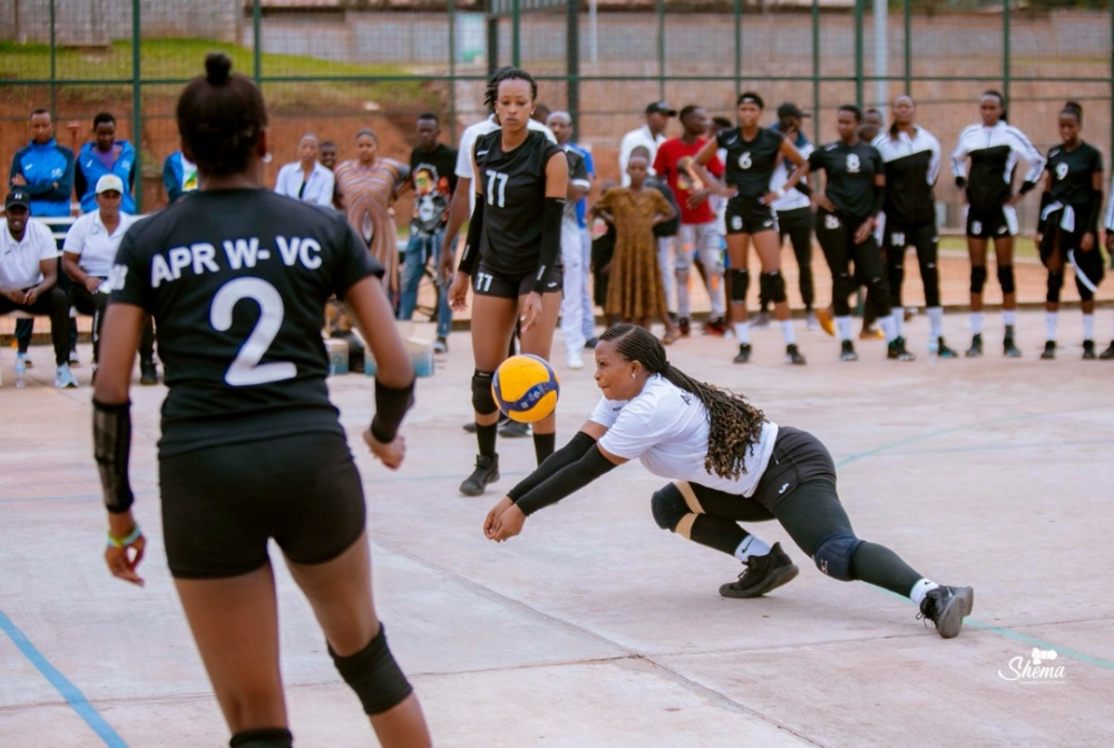 APR women Volleyball Club booked their place in the semifinals of Kayumba Memorial Tournament. Courtesy