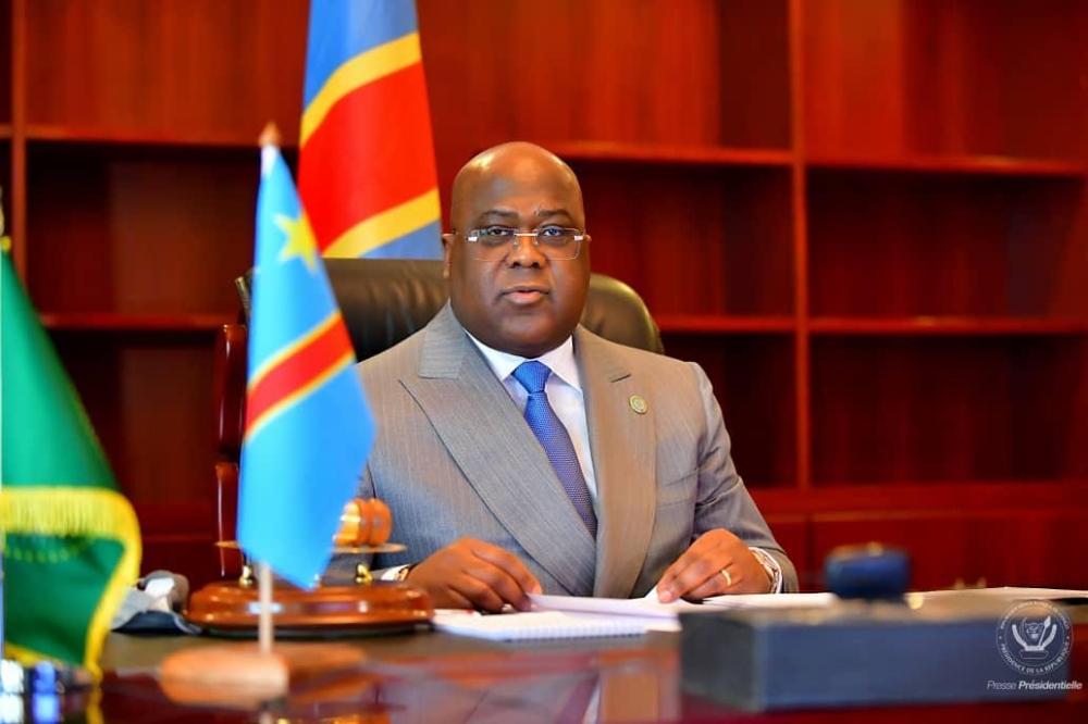 President of Democratic Republic of Congo Felix Antoine Tshisekedi
