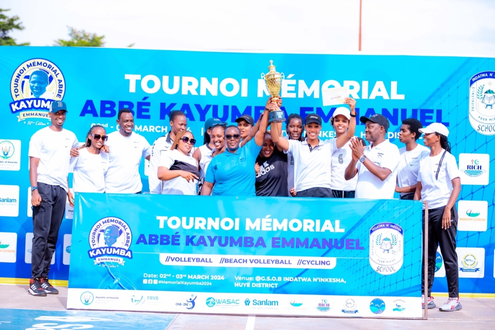 APR Women were crowned champions of the 2024 Memorial Kayumba tournament concluded at Groupe Scolaire Officiel de Butare (GSOB) on Sunday, March 3. Courtesy