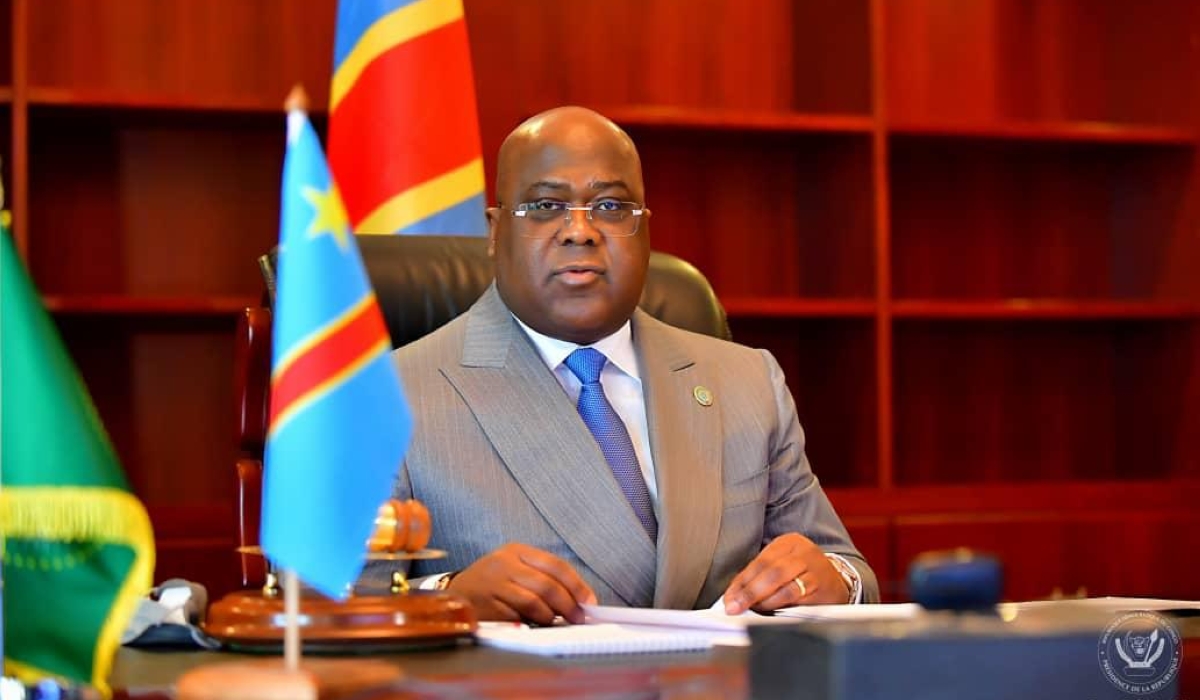 President of Democratic Republic of Congo Felix Antoine Tshisekedi