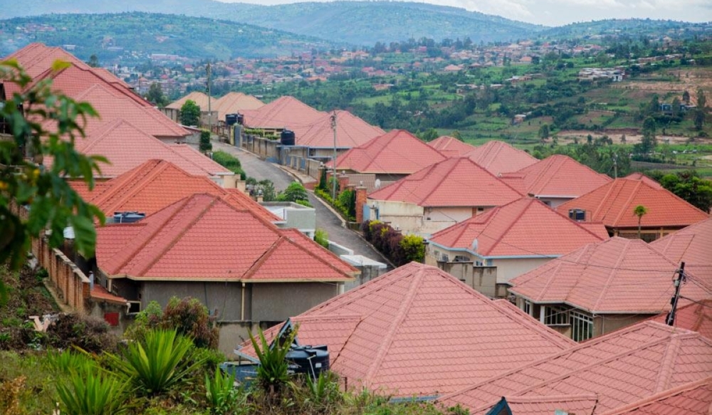 Some of the housing units at Urukumbuzi Real Estate, known as “Kwa Dubai” in Kinyinya Sector, Gasabo District. One of the houses in the estate collapsed in March last year due to substandard workmanship. Photo: Courtesy