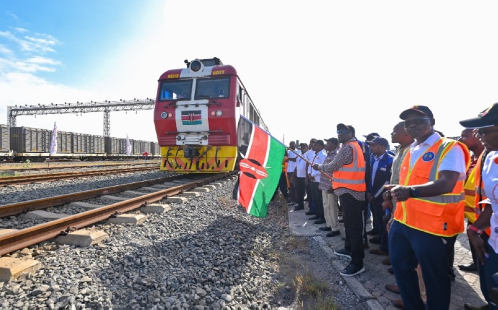 Kenya receives new wagons from China for railway freight operations. COURTESY