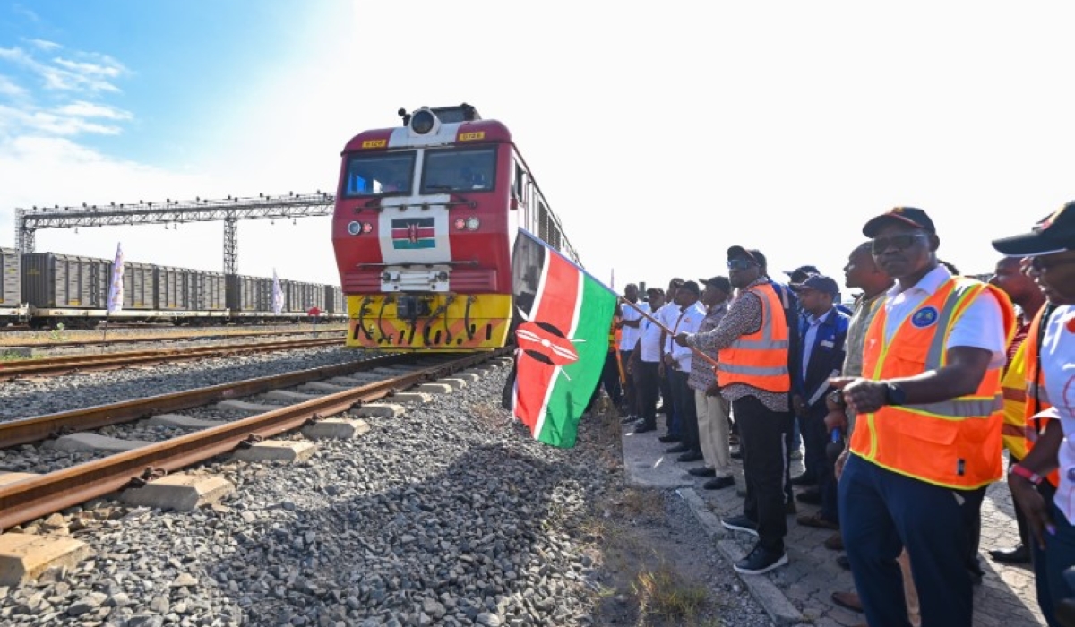 Kenya receives new wagons from China for railway freight operations. COURTESY