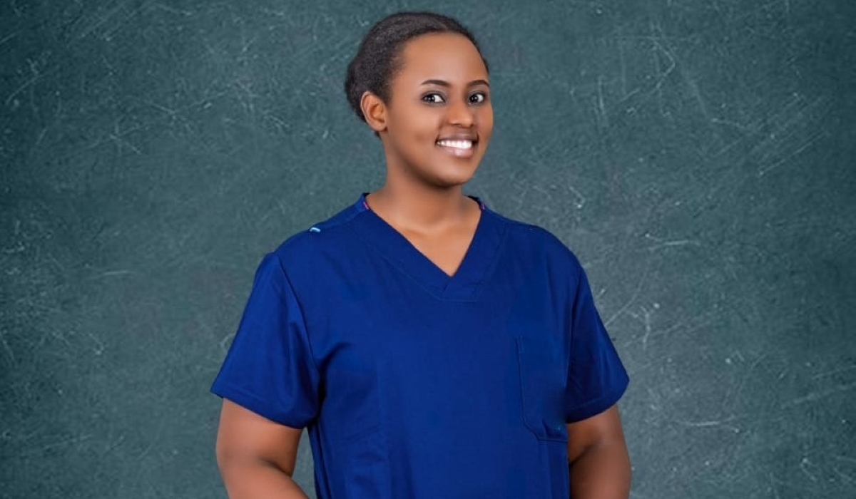 Dr Inyange is a neurosurgeon at the Kigali University Teaching Hospital (CHUK). Courtesy photo.