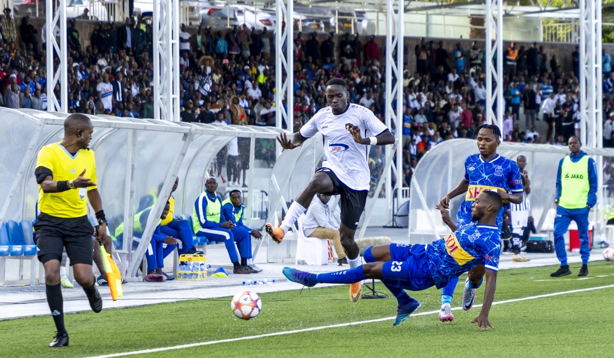 APR FC  and Rayon Sports will lock horns on Saturday, March 9, at Kigali Pele Stadium. Photo by Olivier Mugwiza