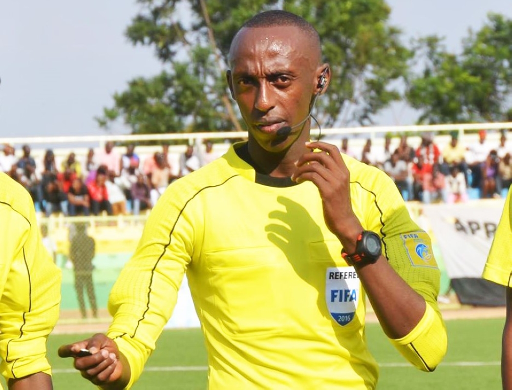 Rwandan international referee Jean Claude Ishimwe is set to officiate Saturday’s league derby between Rayon Sports and APR FC. Photo by Sam Ngendahimana