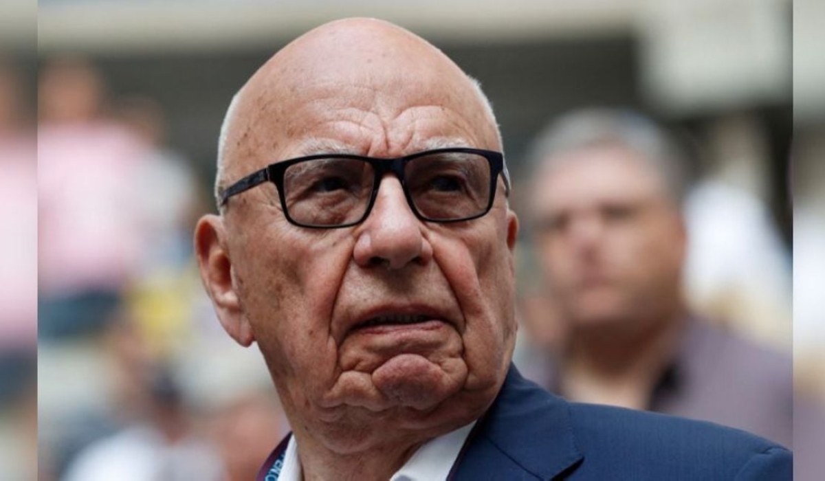 Rupert Murdoch at the US Open final in New York, US in 2017. PHOTO _ REUTERS