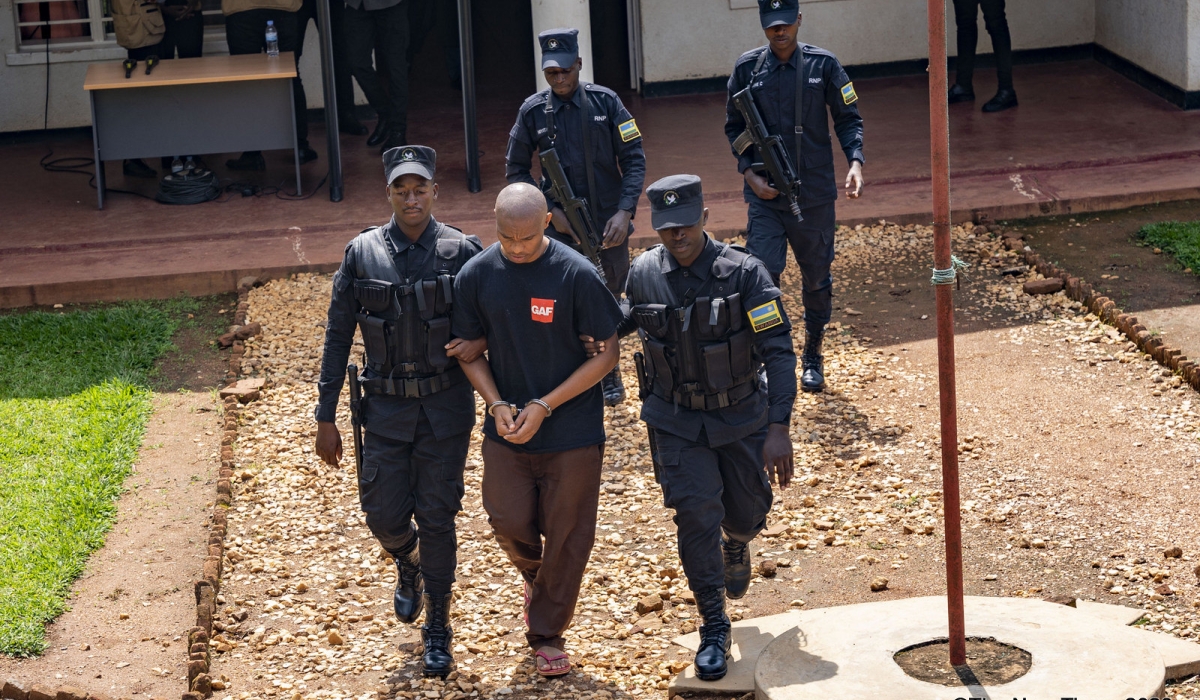 Denis Kazungu, the ‘serial killer’ responsible for the deaths of 13 people has been handed a life sentence by the Nyarugenge Intermediate Court on Friday, March 8. File